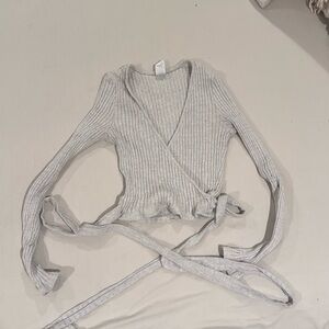 Windsor grey long sleeve sweater